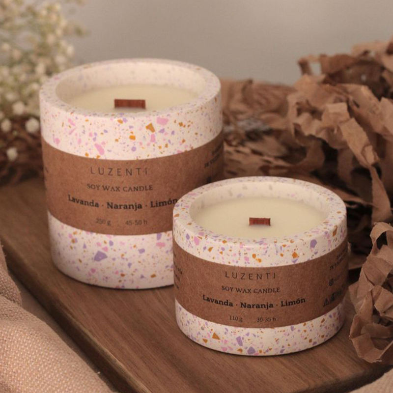Aikun Elegant Custom Colored Spots Scented Candles Wholesale Price Premium Quality Custom Label Top Selling Aromatherapy Candles