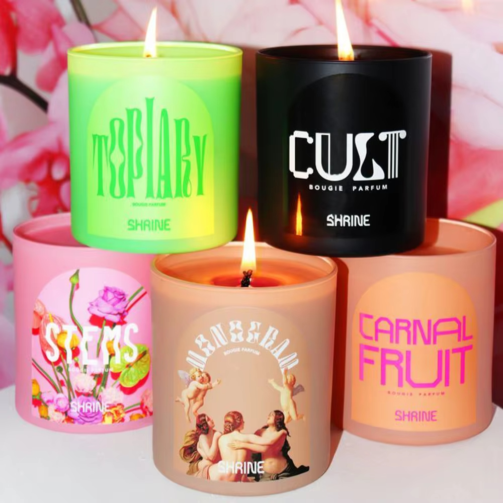 AIKUN Durable Natural Non-Toxic Eco-Friendly Aroma Wax Candle for Mood Boosting & Long-Lasting Room Freshening
