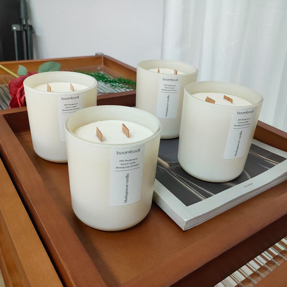 AIKUN High-End Nordic Style Soy Wax Candle Holder Aroma Bedroom Decor Private Label Customizable Fragrance Candle