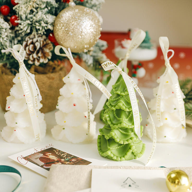 Christmas Soy Wax Atmosphere Sense Decorations Handmade Christmas Candle for Decoration