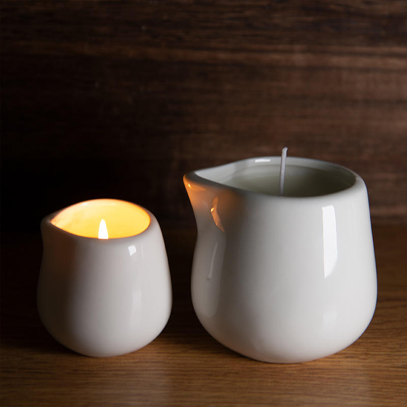 2024 Hot Sales Luxury Gift Set Wholesale Natural Soy Wax Scented Candles for Massage Oil Candle-For Gifts