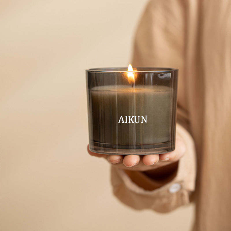 AIKUN Skillful Manufacture Artificial Candles Scented Candles Pure Organic Soy Wax Scented Candle
