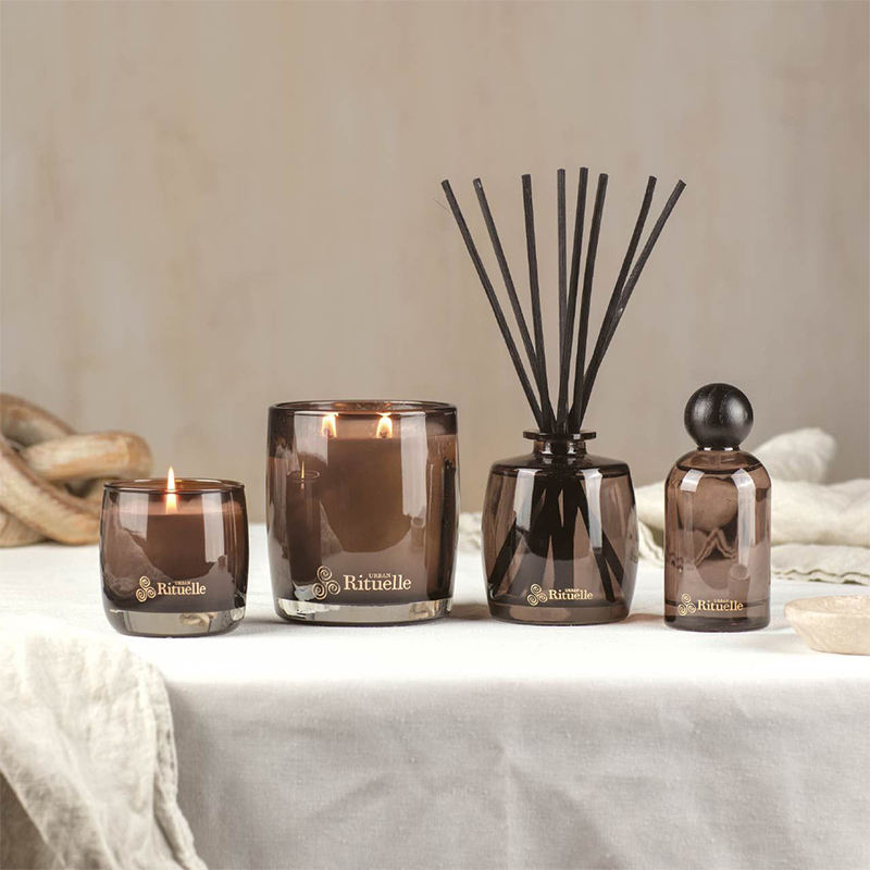 AIKUN Eco Friendly Custom Cup Label Long Lasting Scented Scent Reed Diffuser Set for Living Room Home Decor