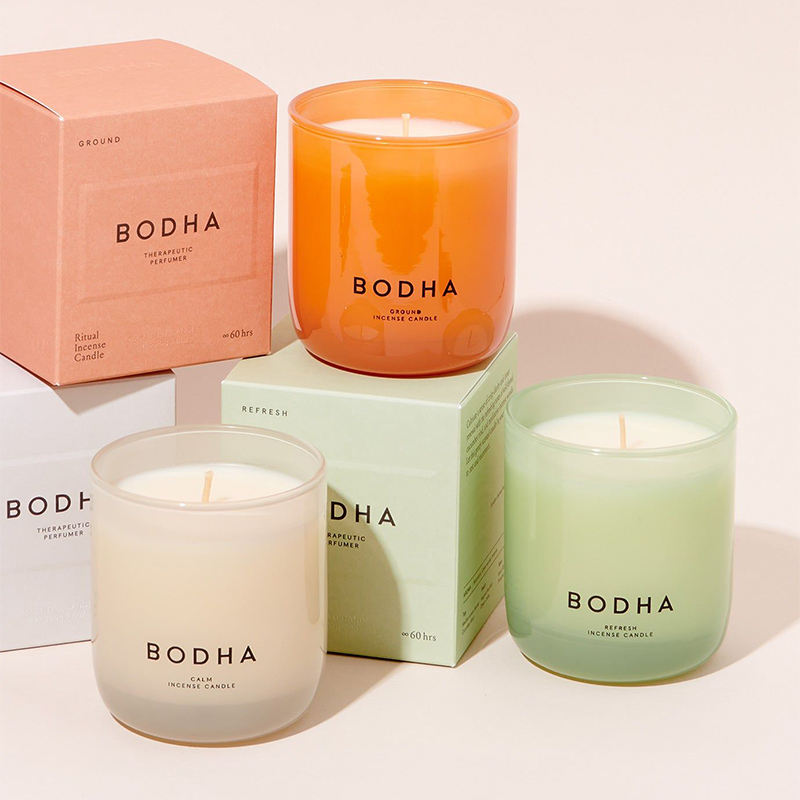 AIKUN Smokeless Wax Label Customization and Fragrance Cup Custom Scented Candles Set for Wedding Event and Ramadan Decor