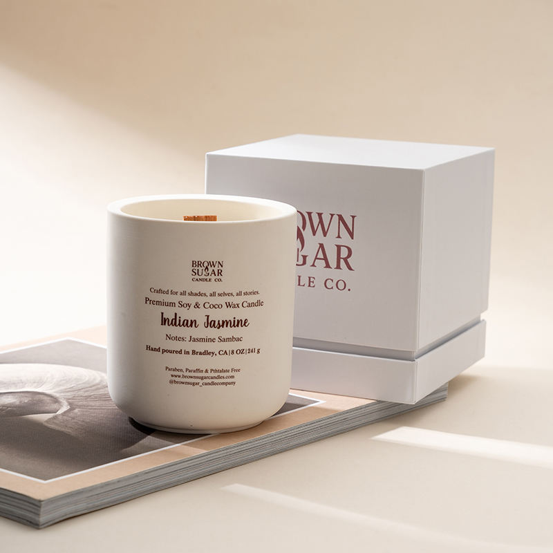 AIKUN Personalized Ceramic Jar Custom Odorless Scented Candles for Ramadan Bedroom Bathroom Living Space Event