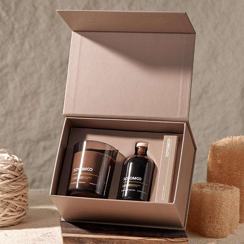 AIKUN Personalization Long Lasting Fragrance Logo Glass Scent Sticks Diffuser for Hotel Spa Gift Set