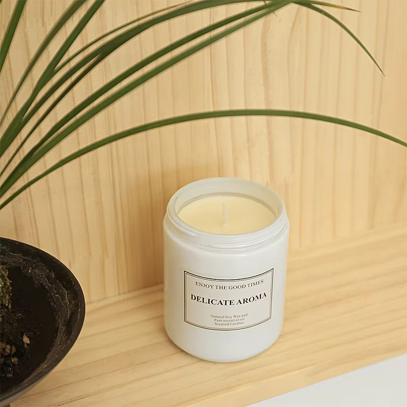 Factory Wholesale Luxury Custom Home Decoration Fragrance Soy Wax Large Capacity With Lid Scented Candles 