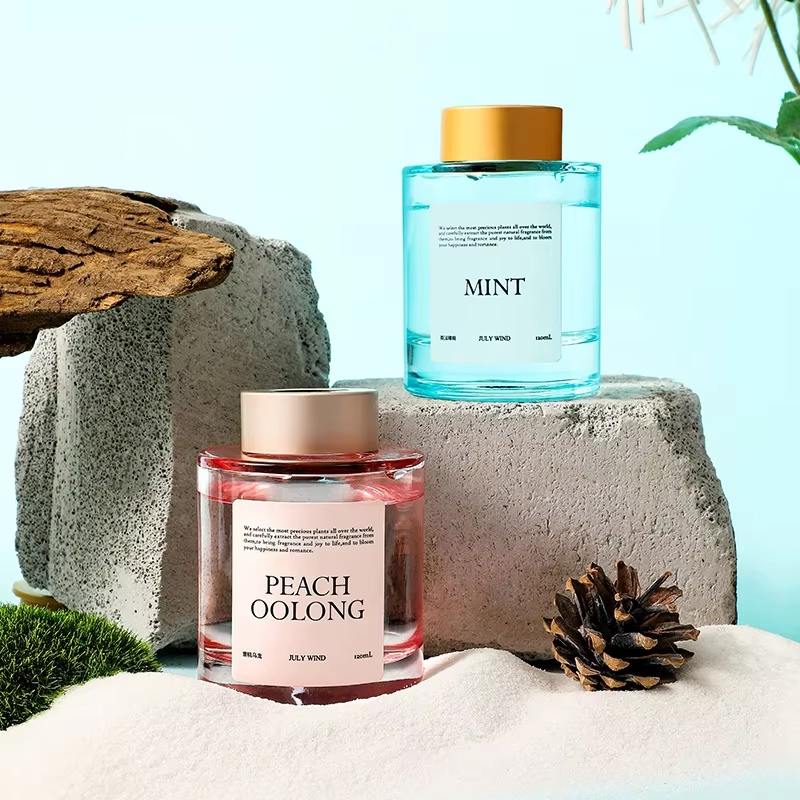 Aikun High-End Removal Decorative Wardrobe Car Perfume Aromatherapy Fragrance Reed Diffuser Bottle for Toilets Hotel