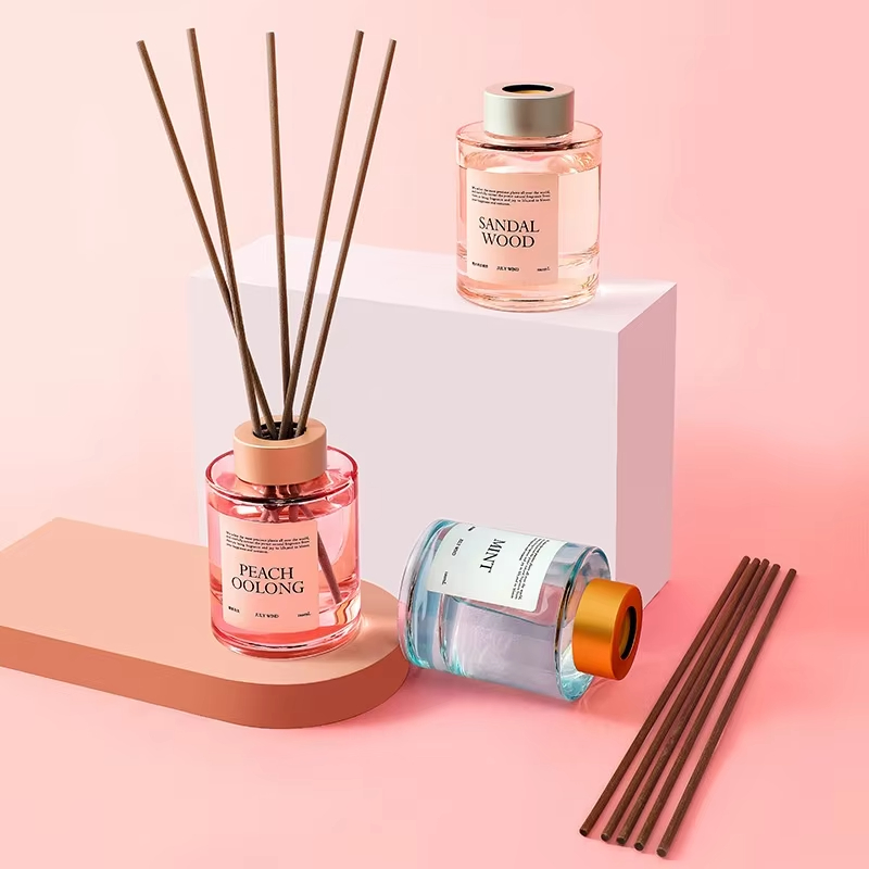 Aikun High-End Removal Decorative Wardrobe Car Perfume Aromatherapy Fragrance Reed Diffuser Bottle for Toilets Hotel