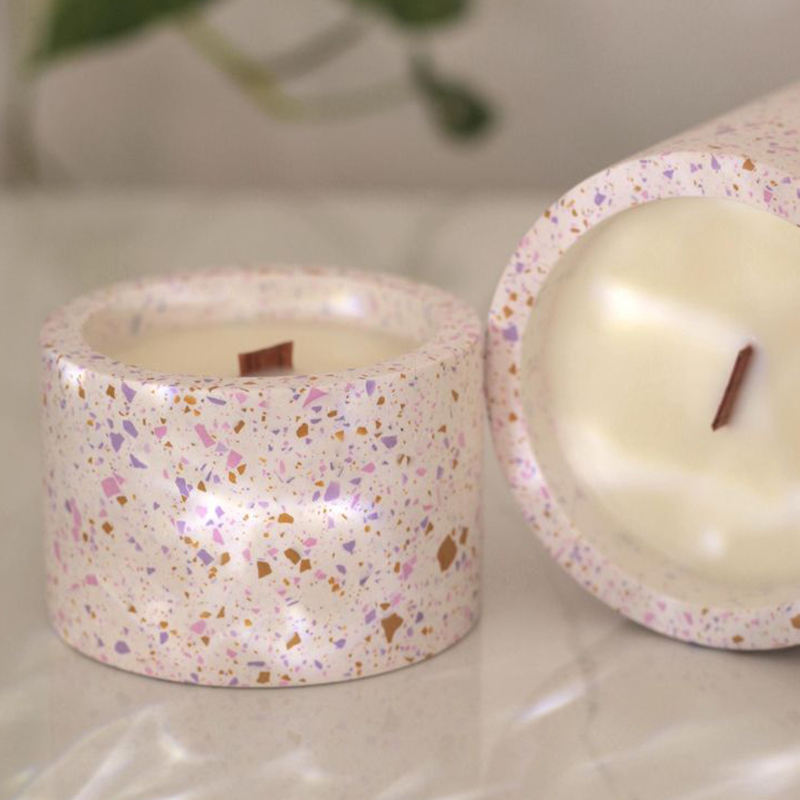 Aikun Elegant Custom Colored Spots Scented Candles Wholesale Price Premium Quality Custom Label Top Selling Aromatherapy Candles