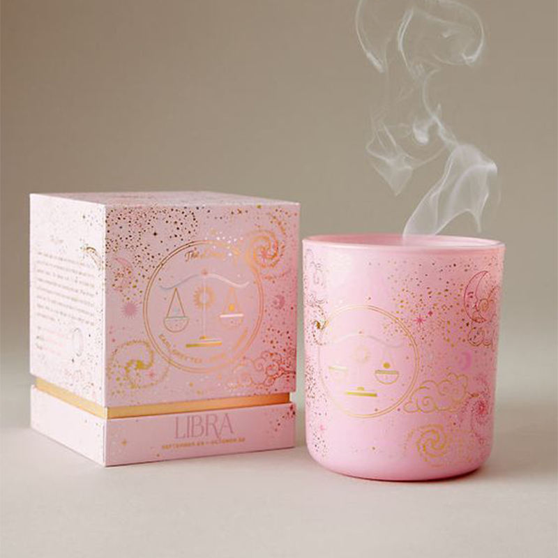 IKUN Latest 2025 Collection Luxury Natural Essential Eco-Friendly Soy Wax Relaxing Home Fragrance Zodiac Aroma Candle Gift Set