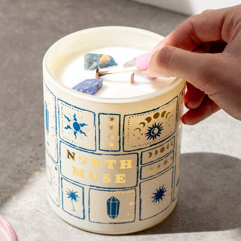 AIKUN Newest Durable Reusable Made From All-Natural Raw Materials for Air Purification and Mood Relaxation Aroma Candle