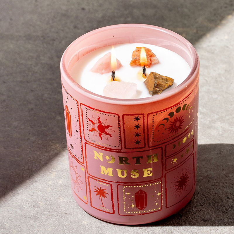AIKUN Newest Durable Reusable Made From All-Natural Raw Materials for Air Purification and Mood Relaxation Aroma Candle