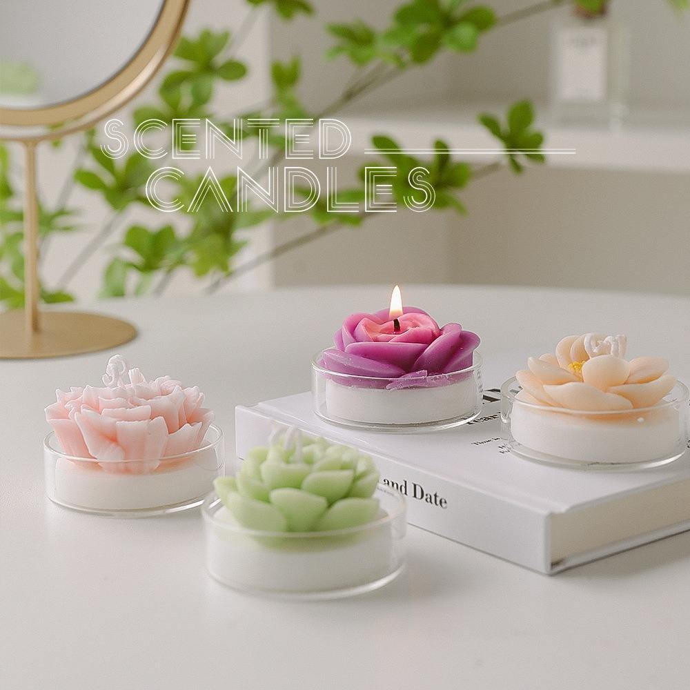 AIKUN Wholesale Birthday Gifts Scented Candles Handmade Natural Paraffin Wax Candle for Home Wedding Decoration