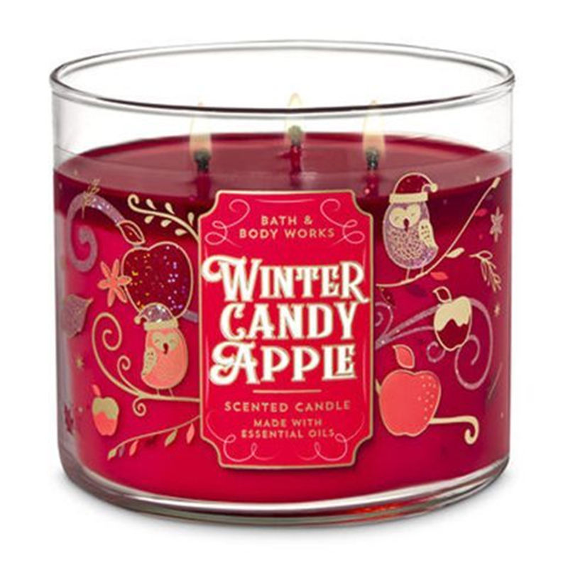 Aikun 10oz Glass Jar Large Capacity Christmas Candle Soy Wax Scented Candles With Custom Packing Box