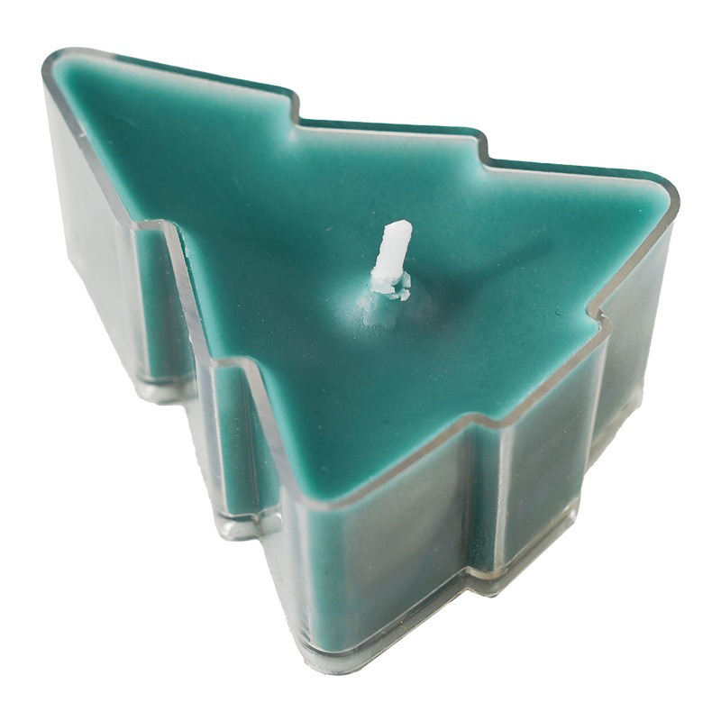 AIKUN New Arrival Organic Soy Wax Candle Christmas 3d Tree Shaped Aromatherapy Tea Candles for Holiday Decorations and Gifts