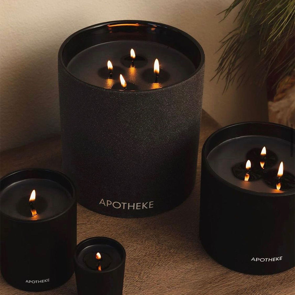 AIKUN Black Glass 12 Zodiac Signs Durable Eco-Friendly Customizable Home Decor Mood Enhancer Aroma Candle Gift Sets