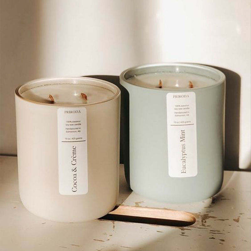 AIKUN High-End Nordic Style Soy Wax Candle Holder Aroma Bedroom Decor Private Label Customizable Fragrance Candle