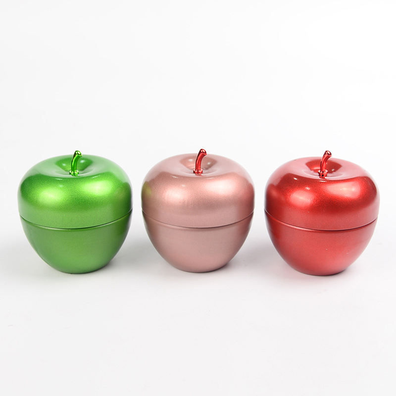 OEM ODM Christmas Luxury Green Red Apple Candle Jar Christmas Candles for Centerpieces & Party Decoration