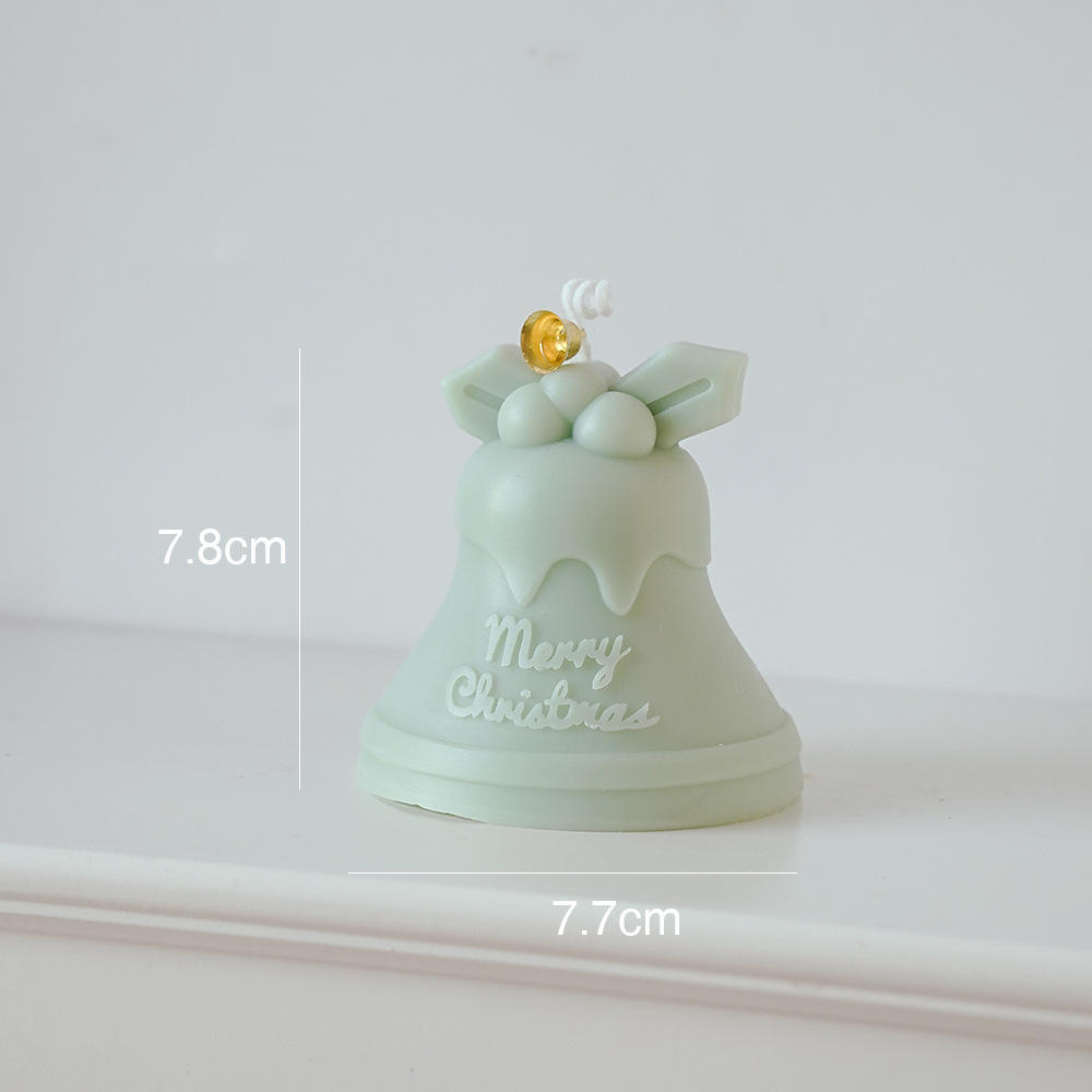 Custom Wholesale Shape 3D Eco-friendly Organic Candles Aromatic Essential Oil Soy Wax Candle for Christmas