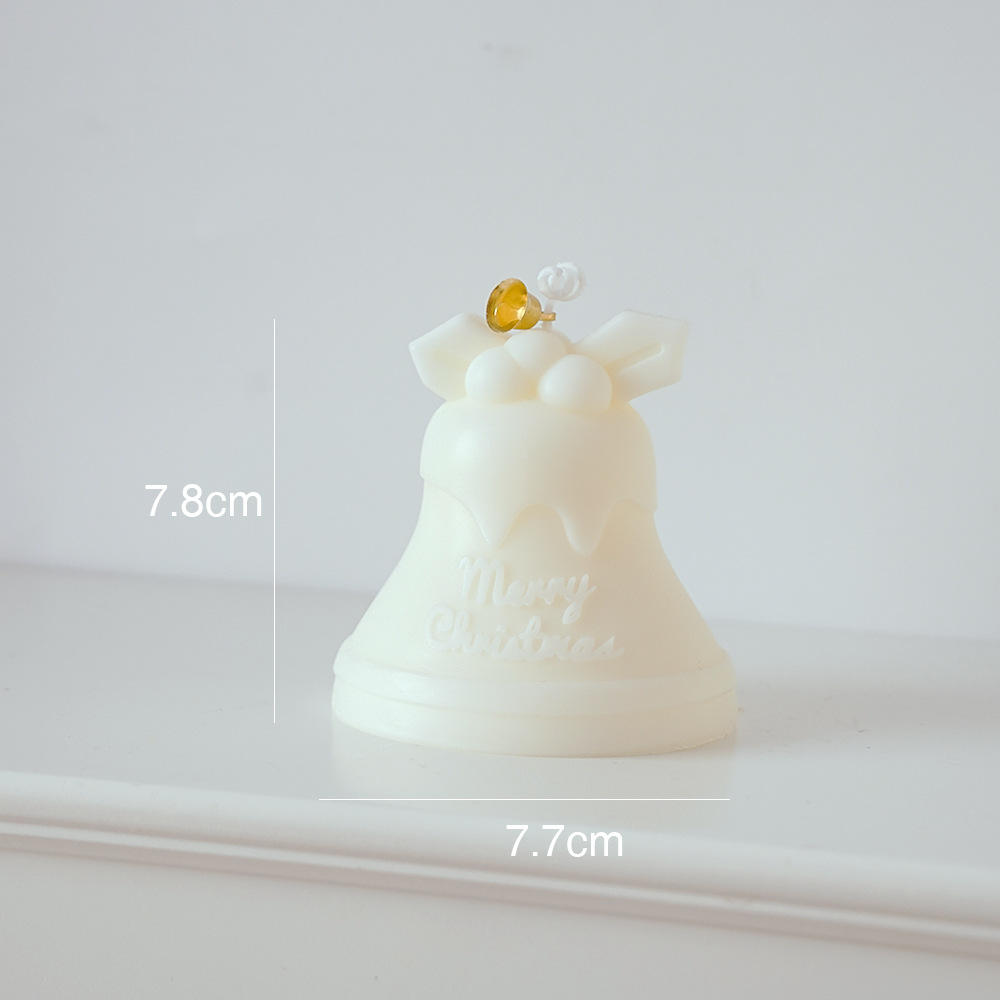 Custom Wholesale Shape 3D Eco-friendly Organic Candles Aromatic Essential Oil Soy Wax Candle for Christmas