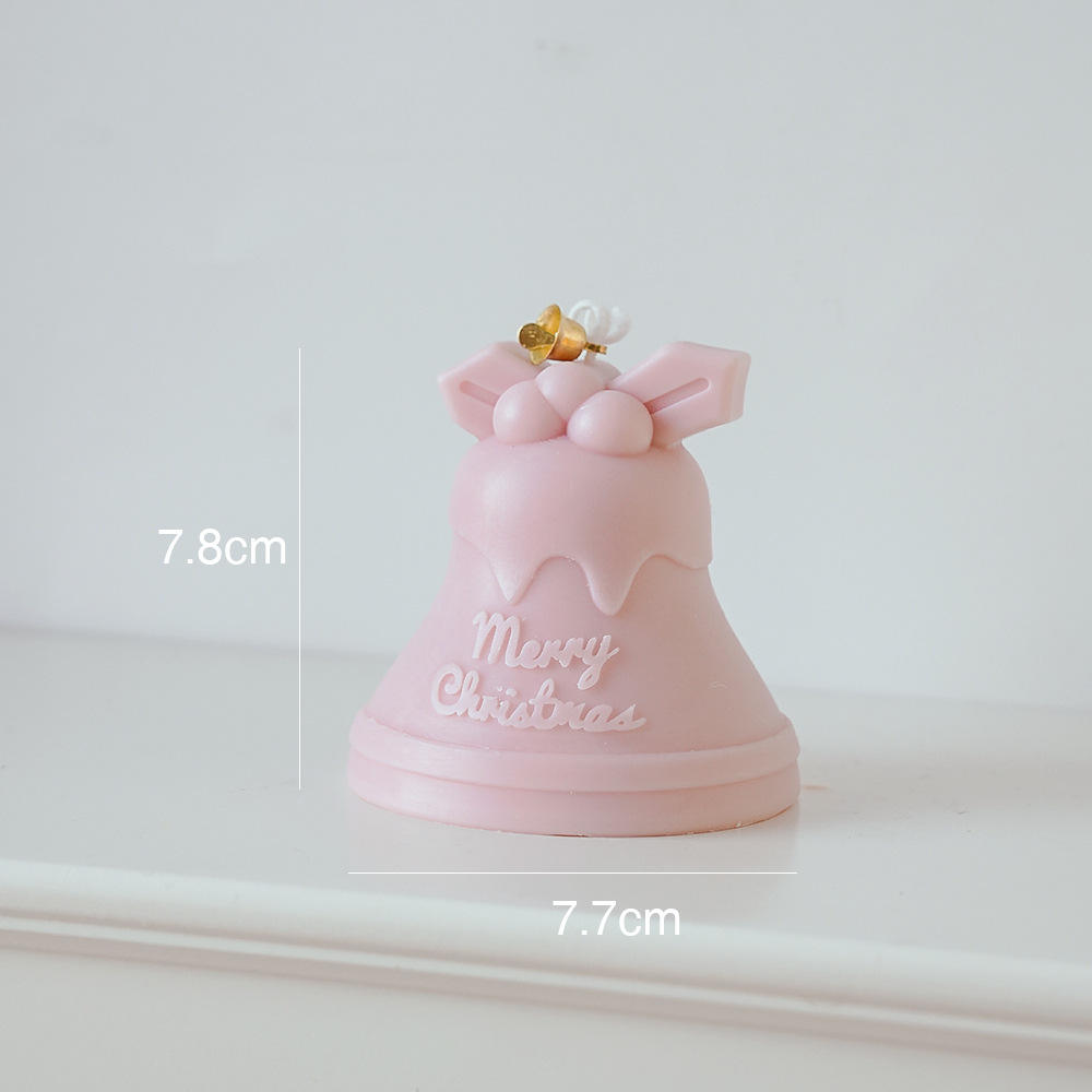 Custom Wholesale Shape 3D Eco-friendly Organic Candles Aromatic Essential Oil Soy Wax Candle for Christmas