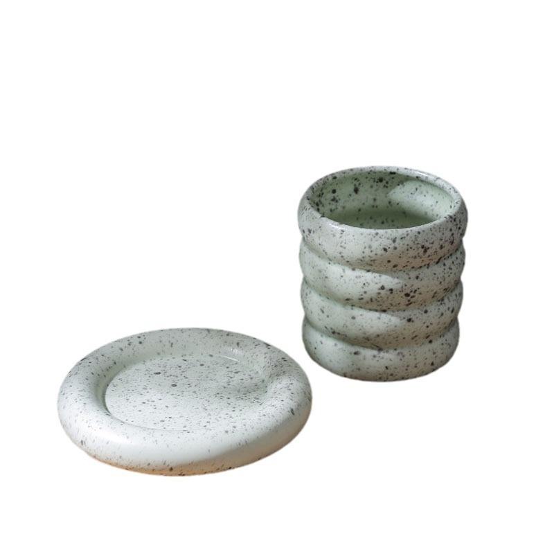400ml High Appearance Donuts Unique Design Candle Jar Creative Ornament Candle Jar With Tray