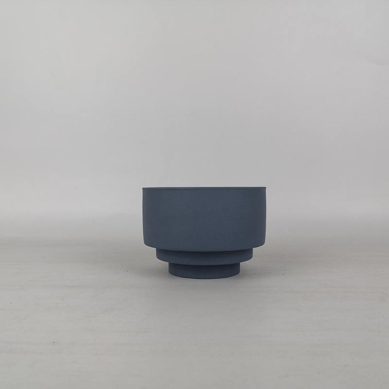 Creative Matte Color Simple Candle Holder Home Decoration Ceramics Candle Jars Empty Scented Candles Jar