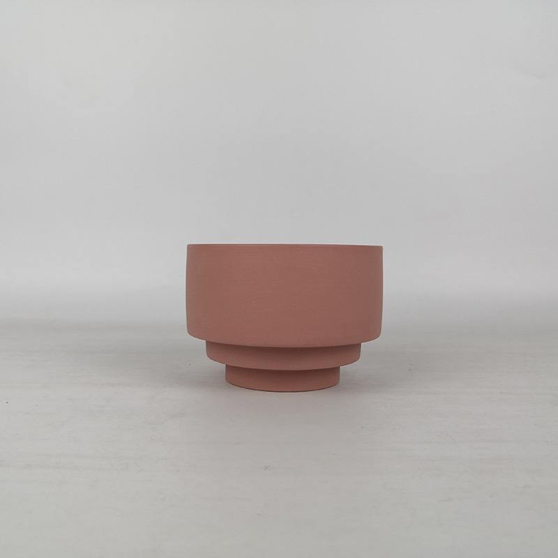 Creative Matte Color Simple Candle Holder Home Decoration Ceramics Candle Jars Empty Scented Candles Jar