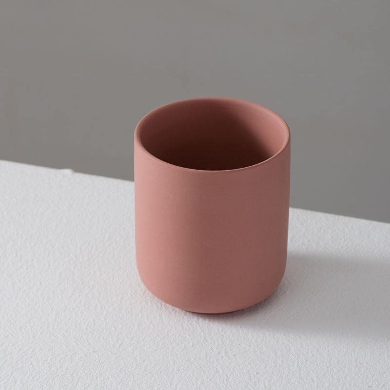 Nordic Interior Home Decoration Custom Candle Container Ceramic Candle Jar