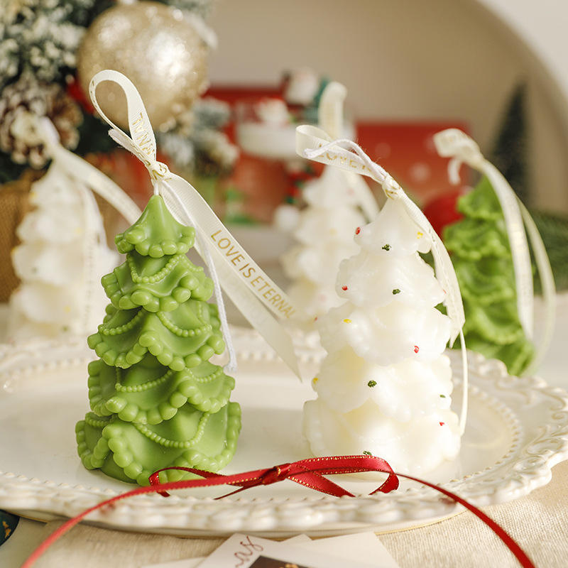 Christmas Soy Wax Atmosphere Sense Decorations Handmade Christmas Candle for Decoration