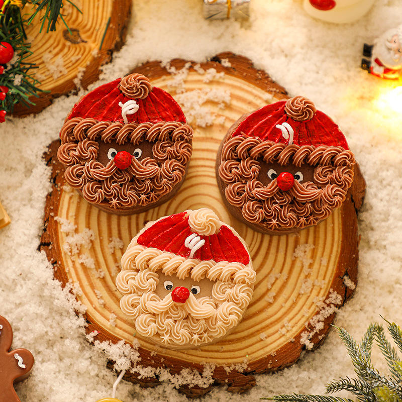 Factory Direct Santa Claus Soy Wax Creative Christmas Candles for Christmas Decorations Gifts