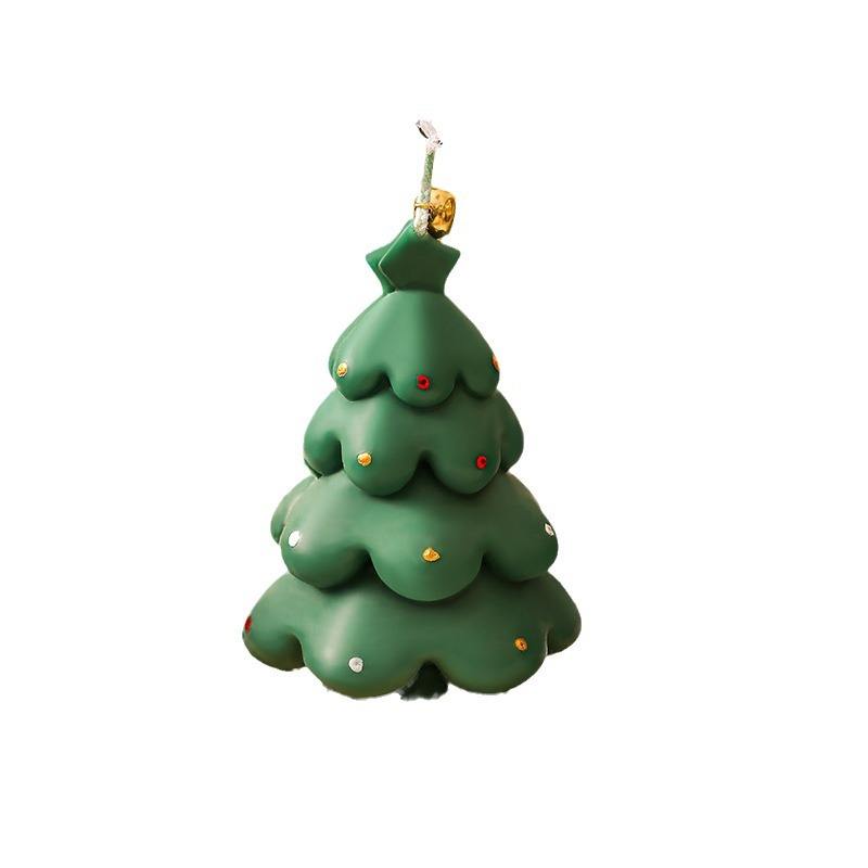 New Design Christmas Tree Shaped Scented Candle Creative Home Decoration Christmas Decorative Candles