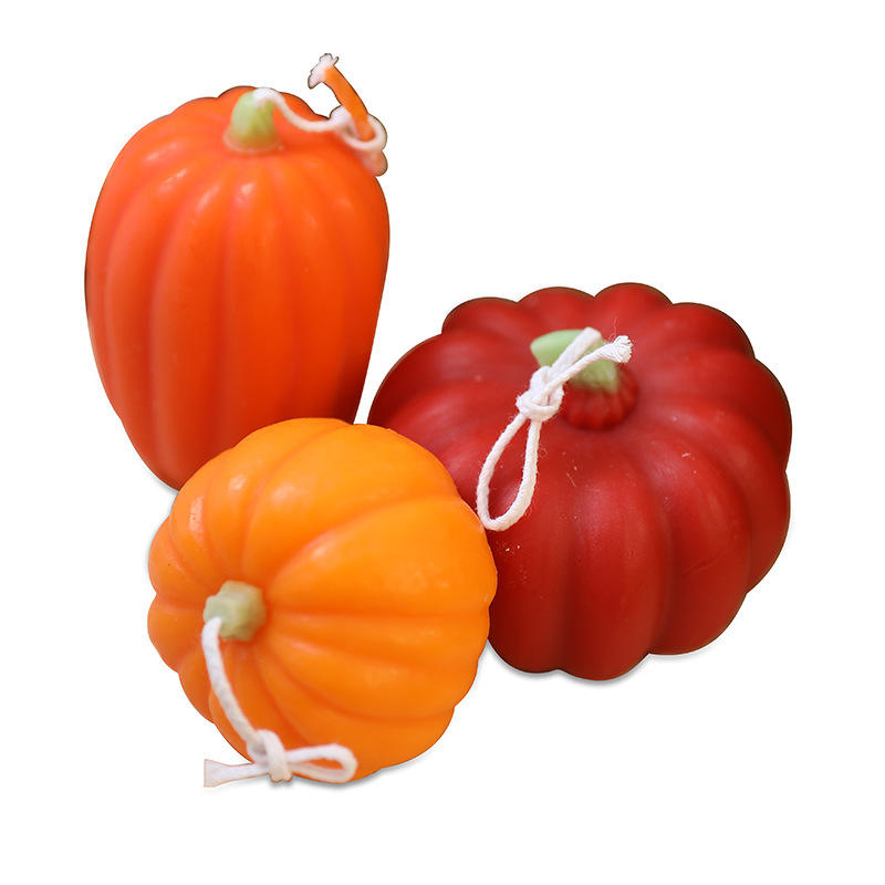 Wholesale Halloween Pumpkin Aromatherapy Candle Creative Fragrance Soy Wax Ornaments Handmade Advanced Atmosphere Spa