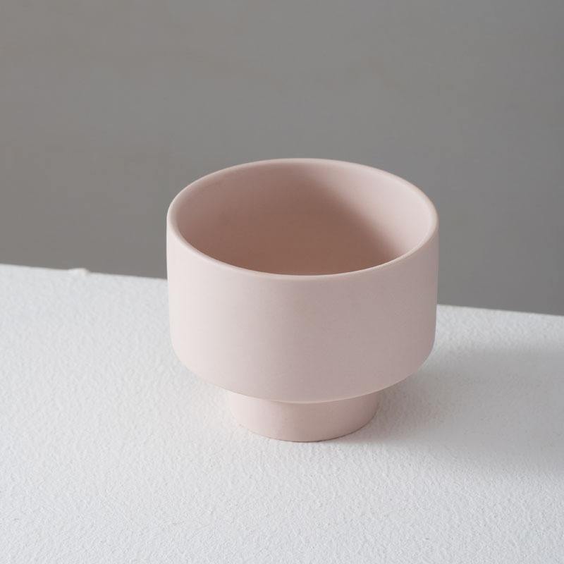 Nordic Matte Wholesale Luxury Candle Jars Heat Resistant Aesthetic Candle Jars for Hotel Fragrance Container