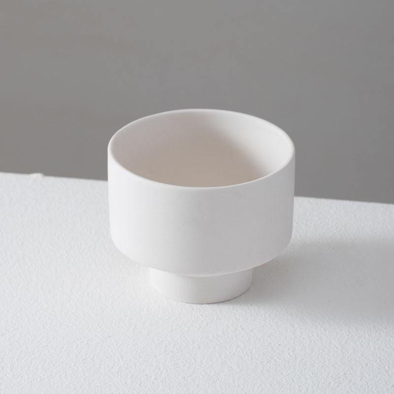 Nordic Matte Wholesale Luxury Candle Jars Heat Resistant Aesthetic Candle Jars for Hotel Fragrance Container