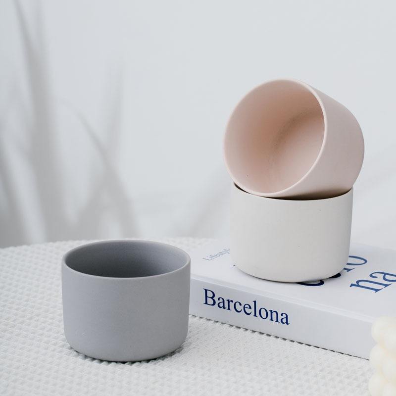 Hot Spot Items Creative Simplicity Cute Candle Jars Empty Soy Wax Candle Jar for Home Decoration