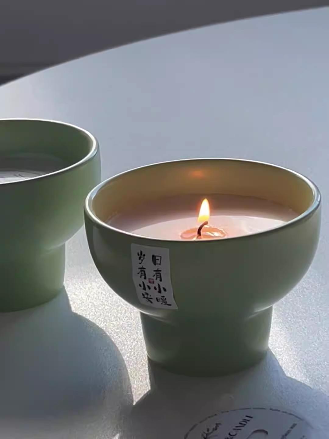 Factory Wholesale Direct Price High Demand Smokeless Goblet Scented Candles