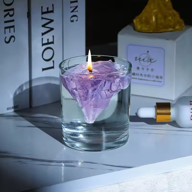 Unique Creative Candles Home Romantic Gift Ornament Aromatherapy Jelly Scented Candles for Home Decor