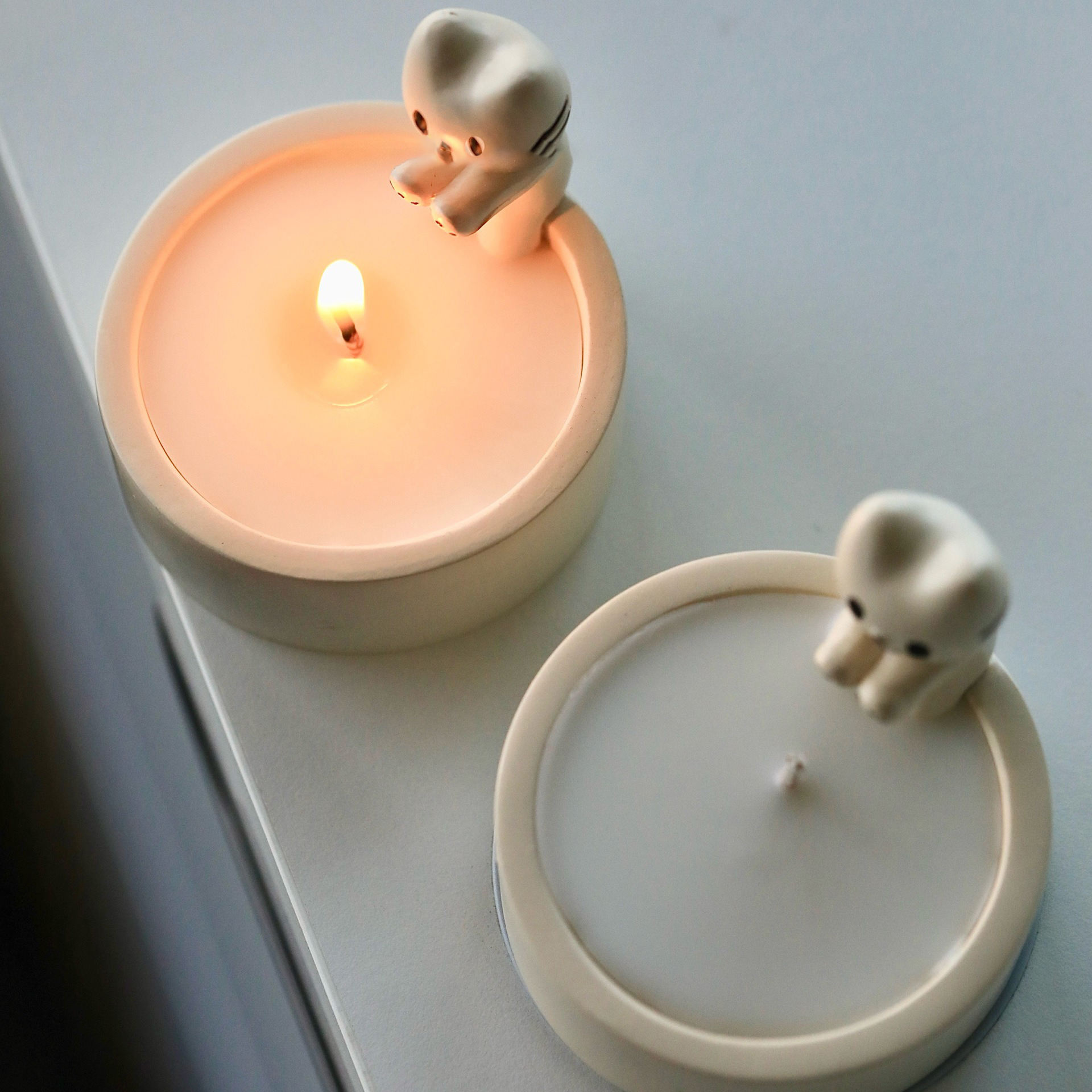 High Quality Custom Cute Kitten Scented Candles Best Selling Aromatherapy Candles