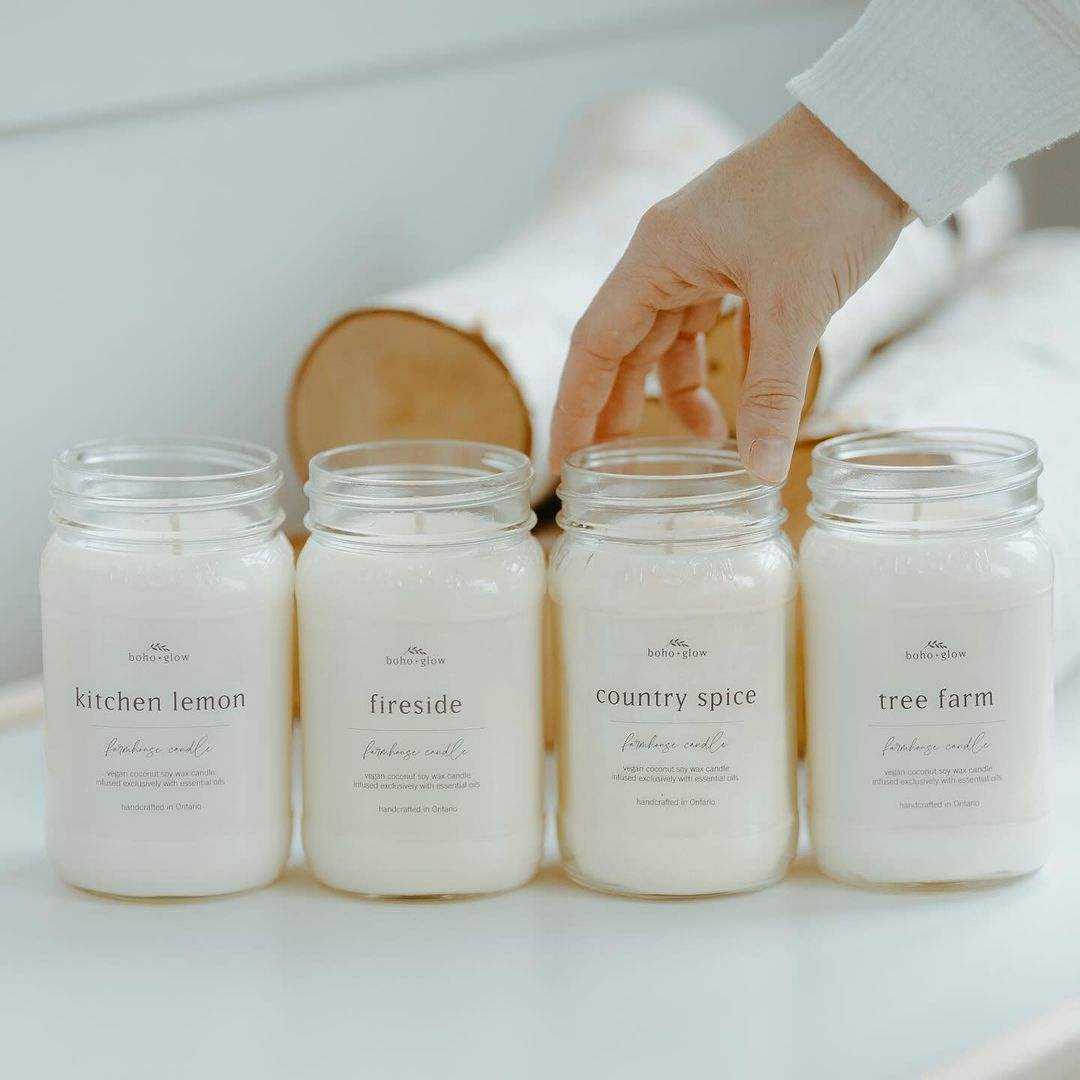 AIKUN Custom Silk Screen Printed Luxury Amber Glass Aromatherapy Soy Wax Candle Fragrance Scented for Warm Autumn