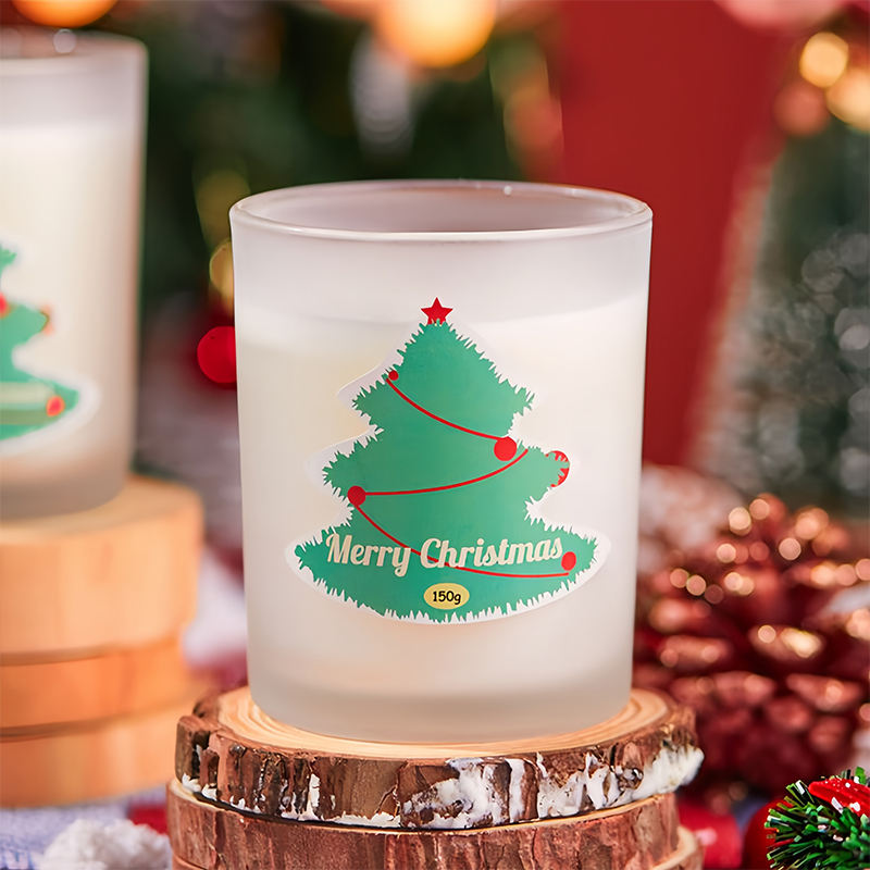 Factory Direct Luxury Scented Christmas Candle Jar Natural Soy Wax Candle for Meditation Relaxation Home Candle