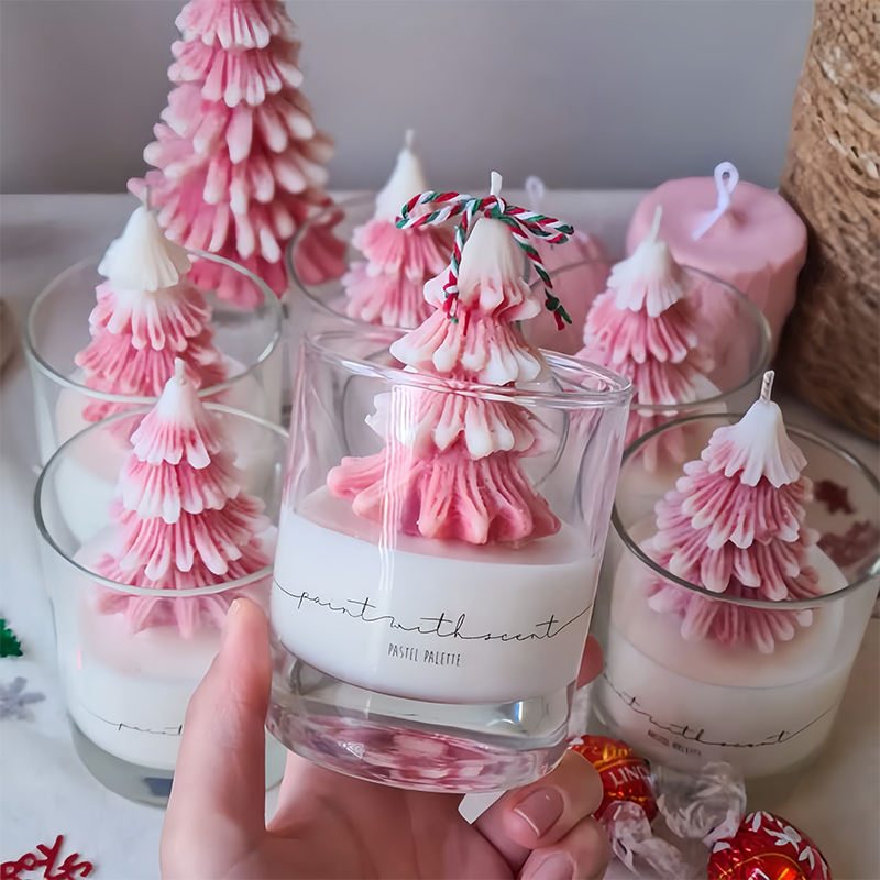 Factory Direct Luxury Scented Christmas Candle Jar Natural Soy Wax Candle for Meditation Relaxation Home Candle
