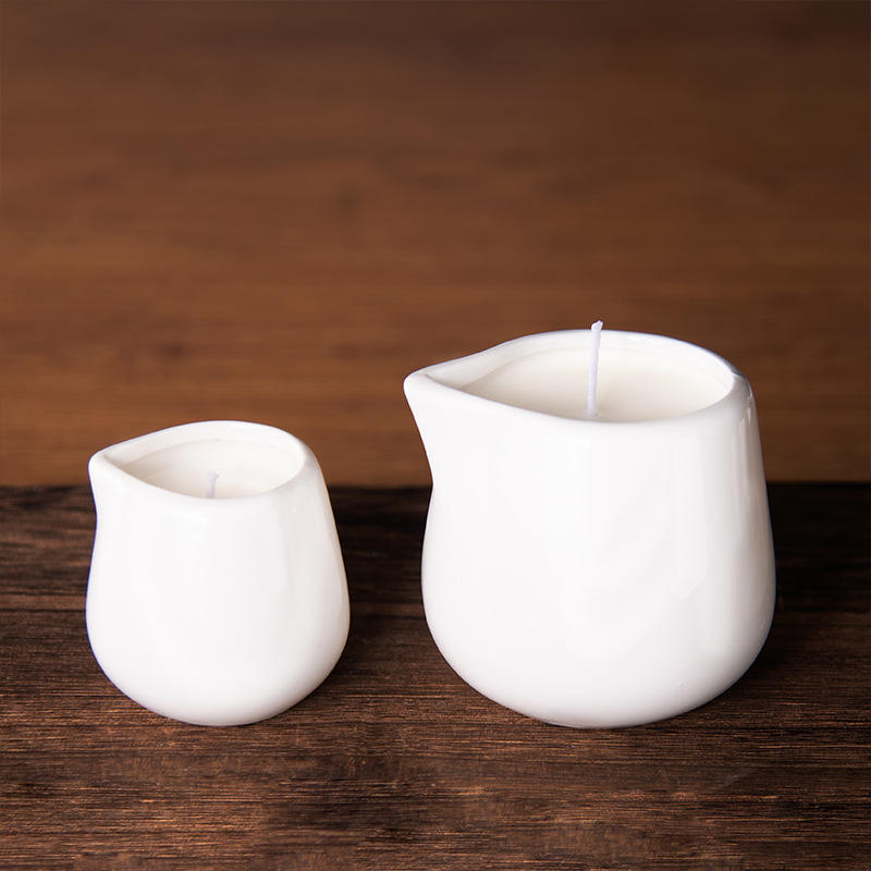 Wholesale Luxury Aromatherapy Massage Oil Candle Custom Jar Candle Massage Handmade Body Use Massage Candle