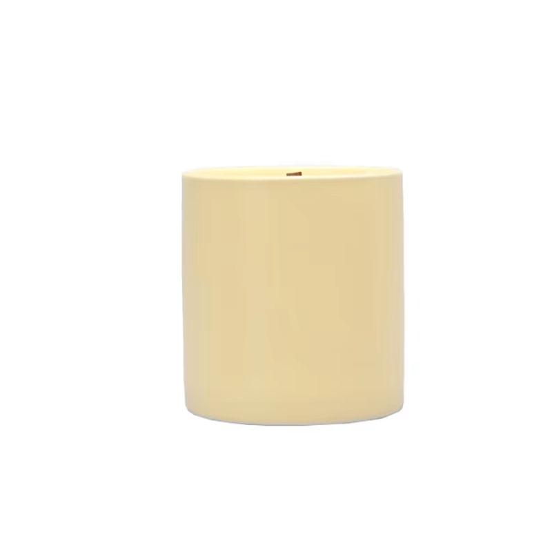 AIKUN Fresh Large Capacity Luxurious Retro Wood Core Aromatic Soy Wax Scent Candles Factory Price Ceramic Jar
