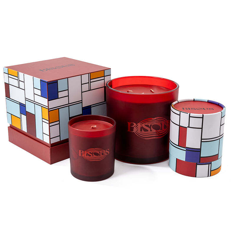 Aikun Custom Classic Minimalist Ceramic Candle Handmade Soy Wax Aromatherapy Candle for Home Decor