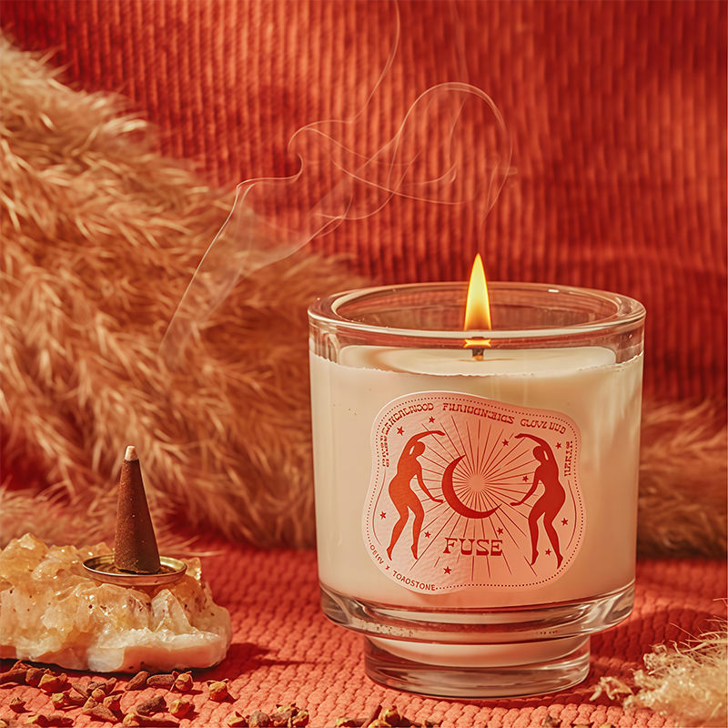 AIKUN Deluxe Glass Candle Best Price Soy Wax Atmosphere Scented Candle for Living Room Decor Romantic