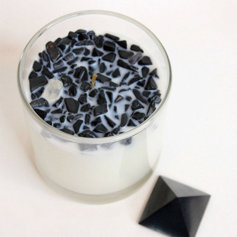 Luxury Handmade Natural Crystals Chakra Healing Stones for Soy Wax Scented Candles