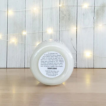AIKUN Scented Candles Christmas Gift Box Transparent Jar Aromatherapy Candles With Silver Lid 2 in 1 Box
