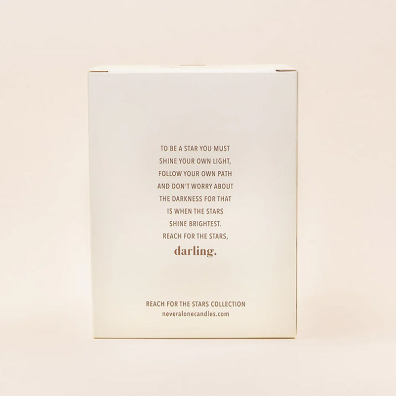 AIKUN Scent Long Autumn Winter Christmas Hot Stamping Amber Burning Soy Wax Glass Jar Scented Candle